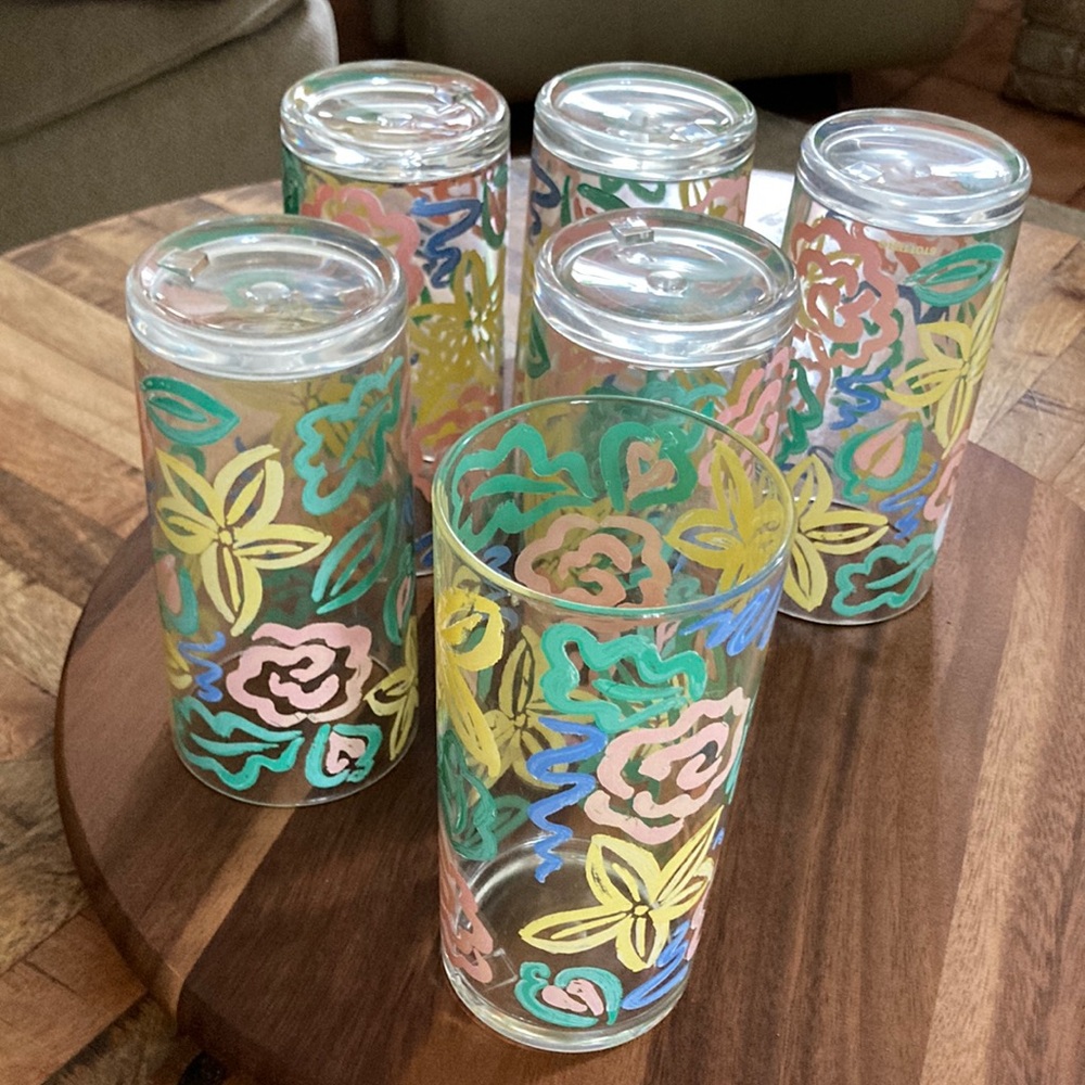 Vintage STOTTER acrylic glassware